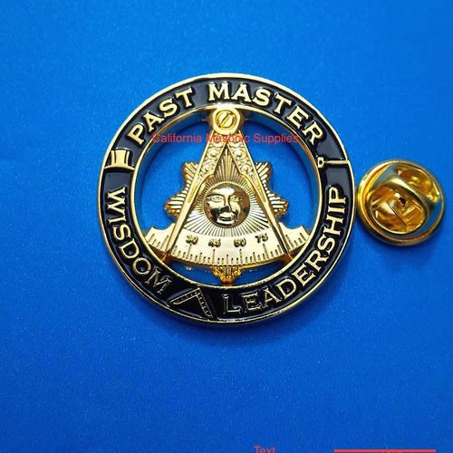 Past master large - master, pin